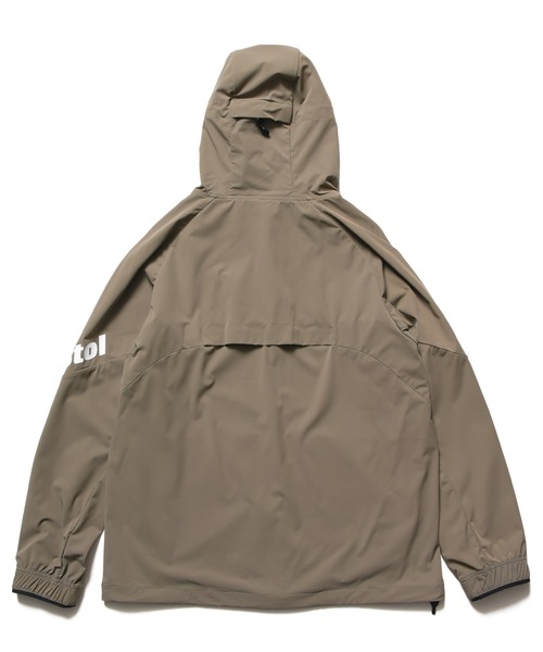 F.C.Real Bristol(エフシーレアルブリストル)の「CORDURA 4-WAY STRETCH VENTILATION HOODIE(ナイロンジャケット・メンズ・ブラック/グレイッシュベージュ・XX-LARGE/X-LARGE/LARGE/MEDIUM/SMALL)」の5枚目の写真