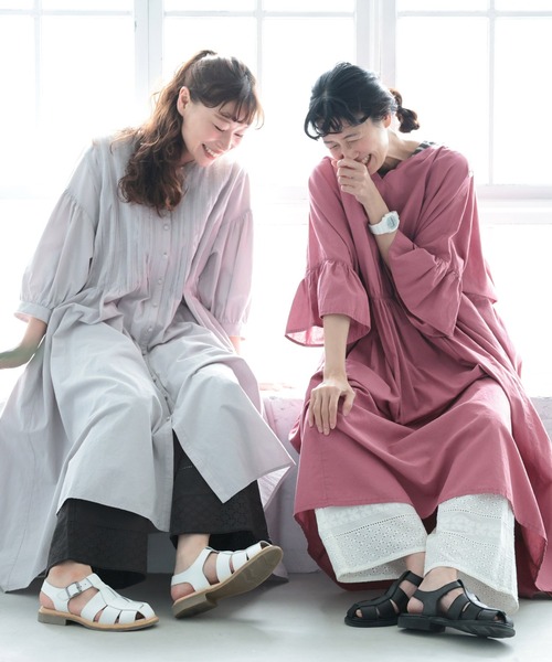 soulberry(ソウルベリー)の「ワンピ好きが作った、涼風レースなパンツ(その他パンツ・レディース・スミクロ/オフホワイト・3L/L/M/LL)」の3枚目の写真