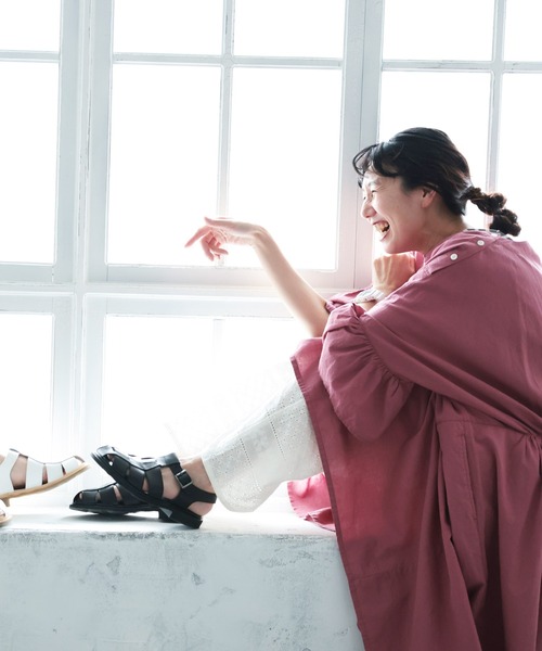 soulberry(ソウルベリー)の「ワンピ好きが作った、涼風レースなパンツ(その他パンツ・レディース・スミクロ/オフホワイト・3L/L/M/LL)」の17枚目の写真