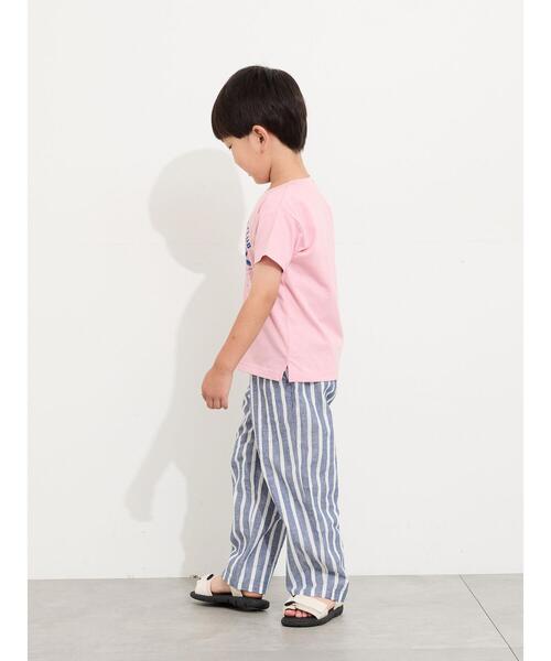 Samansa Mos2 Lagom(サマンサモスモスラーゴム)の「☆ダンガリーイージーパンツ(その他パンツ・キッズ・オフホワイト/ネイビー/ブラウン・100/110/120/95/130)」の15枚目の写真