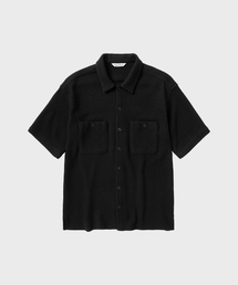 メッシュポケットHSシャツ_BLACK