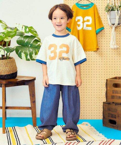 apres les cours（アプレレクール）の「【リンク】タックコクーンパンツ（その他パンツ・キッズ・ブラック/インディゴブルー/ピンク・110/130/80/100/90/120）」の21枚目の写真