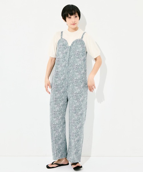 FUMIE TANAKA（フミエタナカ）の「[FUMIE=TANAKA/フミエタナカ]WJQ all-in-one（つなぎ/オールインワン・レディース・ネイビー/ブラウン・38/36）」の10枚目の写真