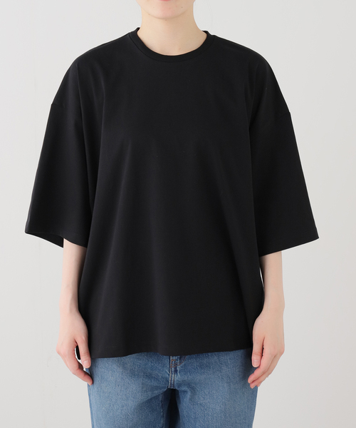 BASERANGE(ベースレンジ)の「BASERANGE/ベースレンジ PIN TEE シャツ(Tシャツ/カットソー・レディース・ブラック・SMALL)」の7枚目の写真
