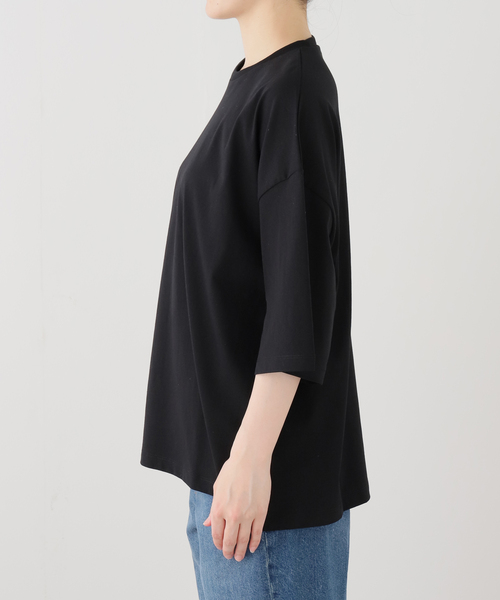BASERANGE(ベースレンジ)の「BASERANGE/ベースレンジ PIN TEE シャツ(Tシャツ/カットソー・レディース・ブラック・SMALL)」の8枚目の写真