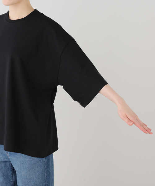 BASERANGE(ベースレンジ)の「BASERANGE/ベースレンジ PIN TEE シャツ(Tシャツ/カットソー・レディース・ブラック・SMALL)」の10枚目の写真