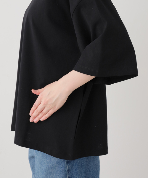 BASERANGE(ベースレンジ)の「BASERANGE/ベースレンジ PIN TEE シャツ(Tシャツ/カットソー・レディース・ブラック・SMALL)」の11枚目の写真