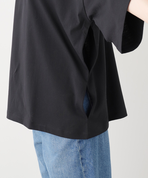 BASERANGE(ベースレンジ)の「BASERANGE/ベースレンジ PIN TEE シャツ(Tシャツ/カットソー・レディース・ブラック・SMALL)」の12枚目の写真