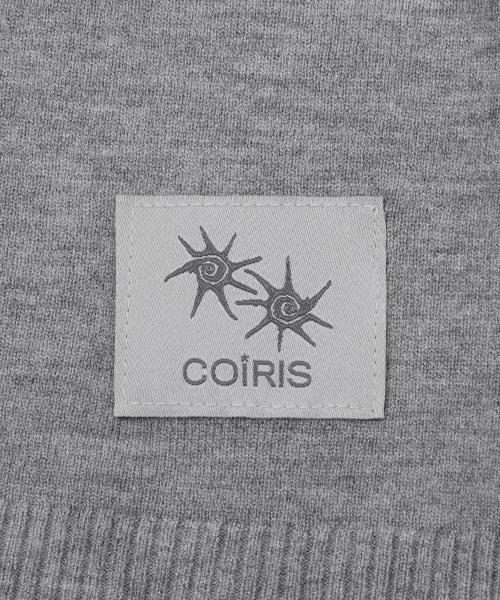 COIRIS(コイリス)の「ロエン Vネックカーディガン (2カラー)(カーディガン/ボレロ・レディース・グレー/ブラック・FREE)」の5枚目の写真