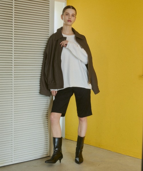 ELTONE(エルトーン)の「レースバイカーパンツ(その他パンツ・レディース・アイボリー/ブラック・FREE)」の1枚目の写真