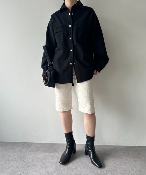 ELTONE(エルトーン)の「レースバイカーパンツ(その他パンツ・レディース・アイボリー/ブラック・FREE)」の19枚目の写真