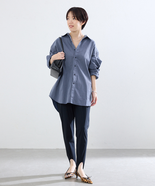 IENA(イエナ)の「J.J.Mercer/ジェイジェイマーサー 別注 バックプリントシャツ(シャツ/ブラウス・レディース・ブルー系その他・FREE)」の22枚目の写真