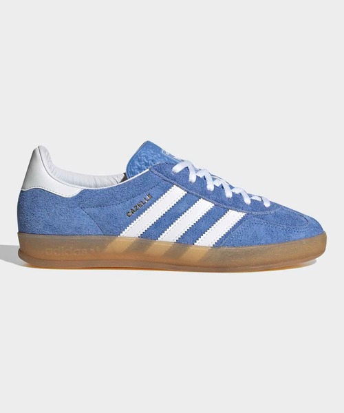 adidas(アディダス)の「ガゼル インドア / Gazelle Indoor / アディダスオリジナルス adidas Originals(スニーカー・レディース・ブルー・22.0cm/22.5cm/23.0cm/23.5cm/24.0cm/24.5cm/25.0cm/25.5cm/26.0cm/26.5cm/27.0cm/27.5cm/28.0cm/28.5cm/29.0cm)」の1枚目の写真