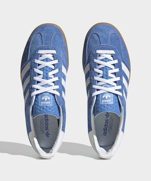adidas(アディダス)の「ガゼル インドア / Gazelle Indoor / アディダスオリジナルス adidas Originals(スニーカー・レディース・ブルー・22.0cm/22.5cm/23.0cm/23.5cm/24.0cm/24.5cm/25.0cm/25.5cm/26.0cm/26.5cm/27.0cm/27.5cm/28.0cm/28.5cm/29.0cm)」の2枚目の写真