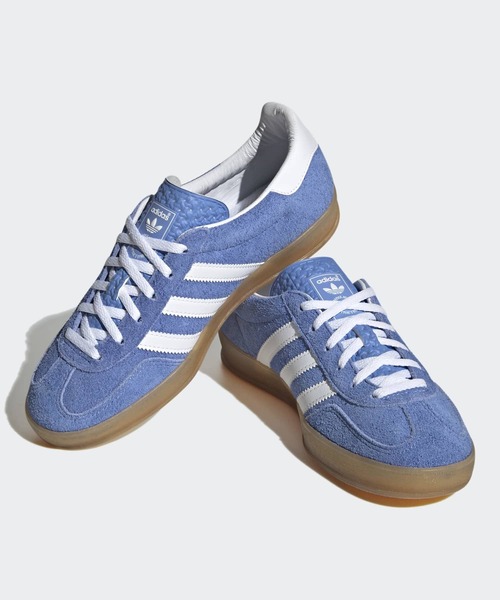 adidas(アディダス)の「ガゼル インドア / Gazelle Indoor / アディダスオリジナルス adidas Originals(スニーカー・レディース・ブルー・22.0cm/22.5cm/23.0cm/23.5cm/24.0cm/24.5cm/25.0cm/25.5cm/26.0cm/26.5cm/27.0cm/27.5cm/28.0cm/28.5cm/29.0cm)」の4枚目の写真