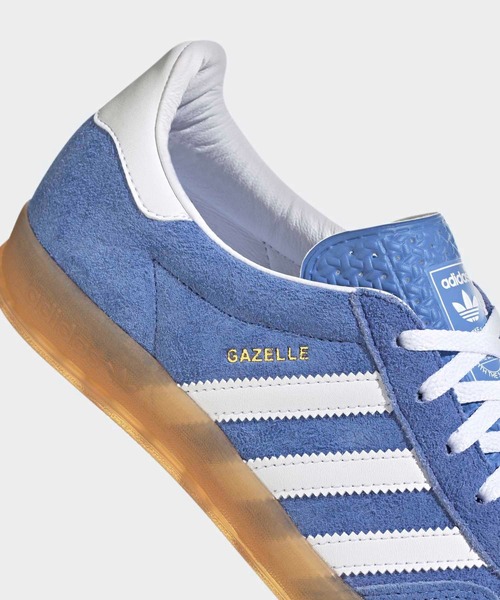 adidas(アディダス)の「ガゼル インドア / Gazelle Indoor / アディダスオリジナルス adidas Originals(スニーカー・レディース・ブルー・22.0cm/22.5cm/23.0cm/23.5cm/24.0cm/24.5cm/25.0cm/25.5cm/26.0cm/26.5cm/27.0cm/27.5cm/28.0cm/28.5cm/29.0cm)」の7枚目の写真