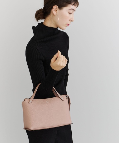 PELLEBORSA(ペレボルサ)の「2wayショルダーバッグ Reinette 4775(ショルダーバッグ・レディース・オフホワイト/ピンク系その他/ブラック/ベージュ系その他・FREE)」の1枚目の写真