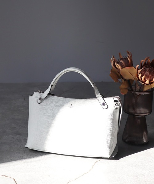 PELLEBORSA(ペレボルサ)の「2wayショルダーバッグ Reinette 4775(ショルダーバッグ・レディース・オフホワイト/ピンク系その他/ブラック/ベージュ系その他・FREE)」の2枚目の写真