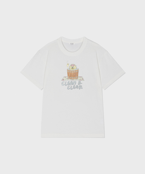 NUUANU(ヌアヌ)の「Hinoki Tee_Ivory(Tシャツ/カットソー・レディース・その他・1/2/4/3)」の1枚目の写真