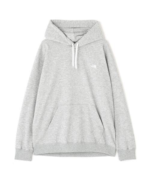 THE NORTH FACE(ザノースフェイス)の「THE NORTH FACE/ザ・ノース・フェイス/Small Logo Heather Sweat Hoodie(パーカー・メンズ・ブラック/グレー・M/S/L/XL)」の1枚目の写真