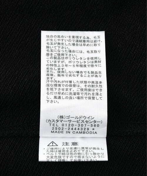 THE NORTH FACE(ザノースフェイス)の「THE NORTH FACE/ザ・ノース・フェイス/Small Logo Heather Sweat Hoodie(パーカー・メンズ・ブラック/グレー・M/S/L/XL)」の9枚目の写真
