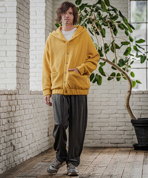 CAMBIO(カンビオ)の「mp15322- Velour Balloon Two Tuck Pants バルーン2タックパンツ(CAM26AW-002)(その他パンツ・メンズ・ブラック/グリーン/チャコール・S/M/L)」の20枚目の写真