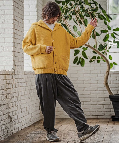 CAMBIO(カンビオ)の「mp15322- Velour Balloon Two Tuck Pants バルーン2タックパンツ(CAM26AW-002)(その他パンツ・メンズ・ブラック/グリーン/チャコール・S/M/L)」の21枚目の写真