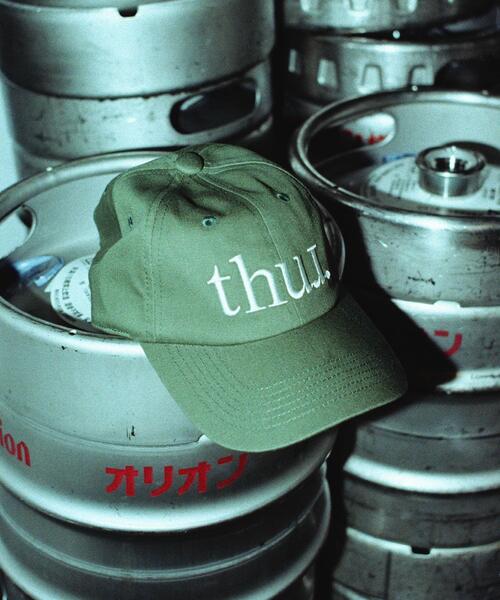 URBAN RESEARCH(アーバンリサーチ)の「thur. logo CAP(キャップ・メンズ・グリーン/ネイビー・FREE)」の2枚目の写真