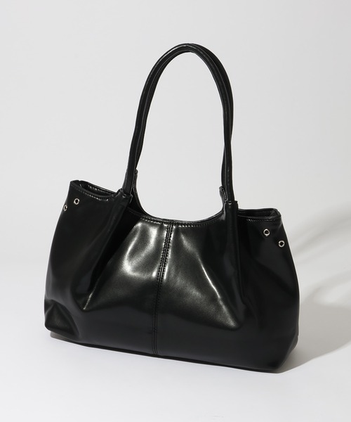 MUCENT（ムセント）の「【MUCENT/ムセント】EPEE MIDDLE STITCH LEATHER TOTE BAG UNISEX/エペ ミドル スティッチ レザー トートバッグ（トートバッグ・メンズ・ブラック・FREE）」の7枚目の写真