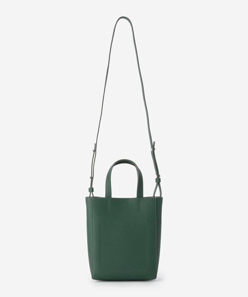 ORCIVAL（オーシバル）の「ORCIVAL | 2WAY レザー トートバッグ UNISEX（ショルダーバッグ・レディース・ブラック/ダークグリーン・-）」の5枚目の写真