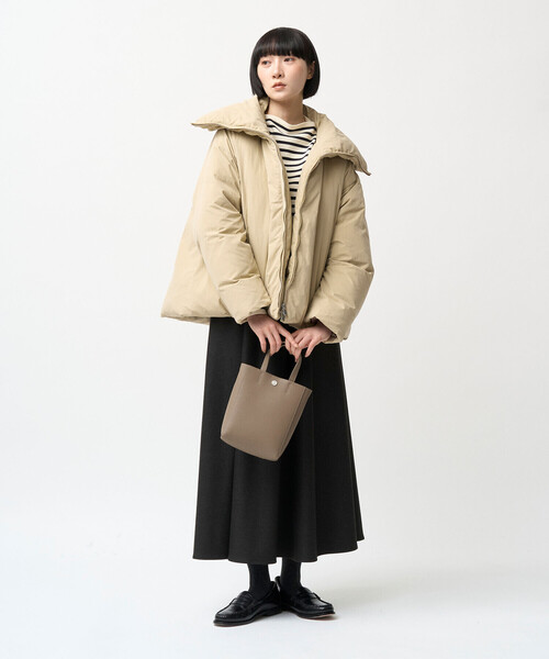 ORCIVAL（オーシバル）の「ORCIVAL | 2WAY レザー トートバッグ UNISEX（ショルダーバッグ・レディース・ブラック/ダークグリーン・-）」の10枚目の写真