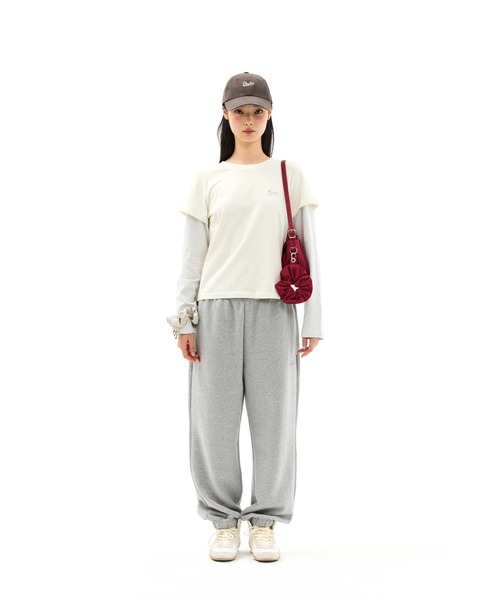 EMIS(イミス)の「TONAL HOBO BAG(ショルダーバッグ・レディース・ブラック/レッド/ベージュ・FREE)」の16枚目の写真
