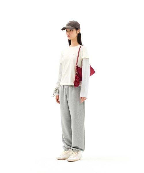 EMIS(イミス)の「TONAL HOBO BAG(ショルダーバッグ・レディース・ブラック/レッド/ベージュ・FREE)」の17枚目の写真