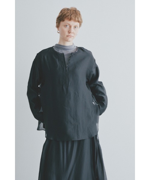 Muel Chic（ミュエルシック）の「Seam cutsew シームカットソー（その他トップス・レディース・ブラック/ベージュ/アイボリー/ライトピンク・FREE）」の3枚目の写真