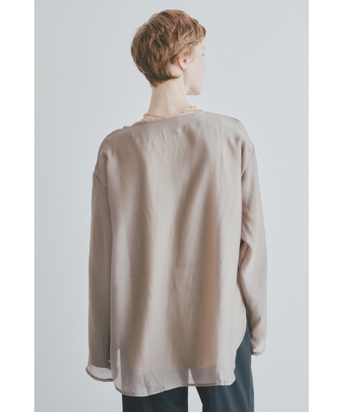 Muel Chic（ミュエルシック）の「Seam cutsew シームカットソー（その他トップス・レディース・ブラック/ベージュ/アイボリー/ライトピンク・FREE）」の20枚目の写真