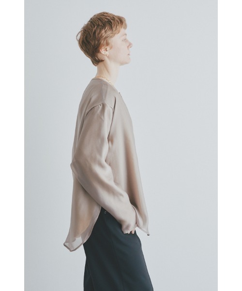 Muel Chic（ミュエルシック）の「Seam cutsew シームカットソー（その他トップス・レディース・ブラック/ベージュ/アイボリー/ライトピンク・FREE）」の19枚目の写真