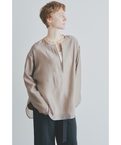 Muel Chic（ミュエルシック）の「Seam cutsew シームカットソー（その他トップス・レディース・ブラック/ベージュ/アイボリー/ライトピンク・FREE）」の18枚目の写真