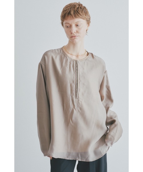 Muel Chic（ミュエルシック）の「Seam cutsew シームカットソー（その他トップス・レディース・ブラック/ベージュ/アイボリー/ライトピンク・FREE）」の15枚目の写真