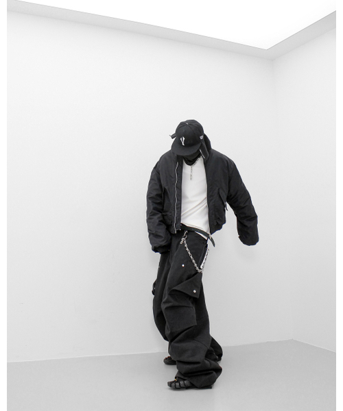 ROARINGRAD（ロアリングラド）の「26 パラシュートカーゴパンツ ブラック（その他パンツ・レディース・その他・MEDIUM/LARGE/SMALL）」の3枚目の写真