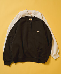 限定展開 KELTY × FREAK'S STORE/ケルティ 別注 ヘンリーネック 裏起毛 スウェット プルオーバー