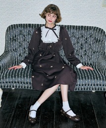 F i.n.t（フィント）の「プチローズ刺繍レースヨークワンピース/fint フィント（ワンピース）」