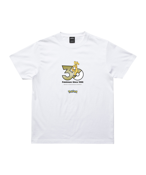 ZOZOSPOT(ゾゾスポット)の「Pokemon 30th Anniversary 1025 T-shirt 「サーフゴー」(Tシャツ/カットソー・レディース・ホワイト・160cm/150cm/140cm/130cm/120cm/110cm/100cm/XXX-LARGE/XX-LARGE/X-LARGE/LARGE/MEDIUM/SMALL)」の1枚目の写真