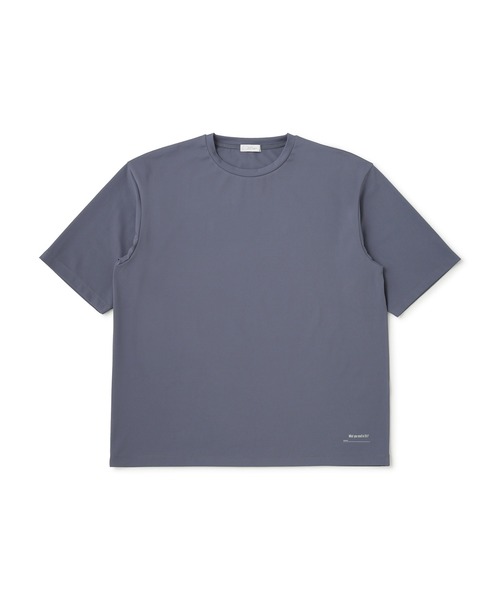 j.n.r.d(ジェー・エヌ・アール・ディー)の「ドレープポンチワンポイントTシャツ(Tシャツ/カットソー・メンズ・ブルー系その他2/ホワイト/ブラック・L/M/LL)」の12枚目の写真