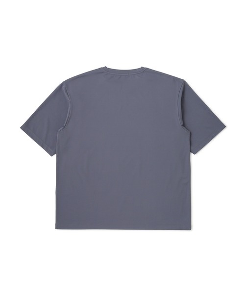 j.n.r.d(ジェー・エヌ・アール・ディー)の「ドレープポンチワンポイントTシャツ(Tシャツ/カットソー・メンズ・ブルー系その他2/ホワイト/ブラック・L/M/LL)」の13枚目の写真