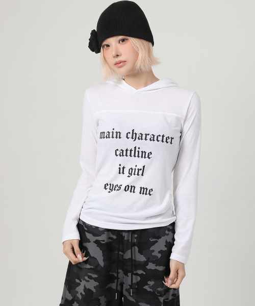 CATTLINE(カトリン)の「ストラップスタッズカーゴパンツ(スウェットパンツ・レディース・チャコール・FREE)」の6枚目の写真