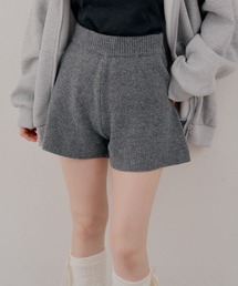 ニットショートパンツ