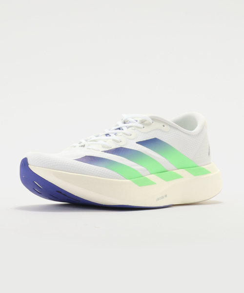 adidas(アディダス)の「adidas ADIZERO EVO SL WOVEN M KJ2522(スニーカー・メンズ・ホワイト・28cm/27.5cm/27cm/26.5cm/26cm/25.5cm)」の2枚目の写真
