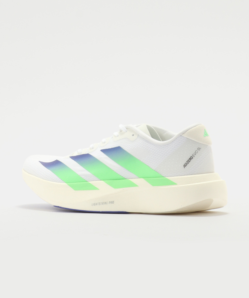 adidas(アディダス)の「adidas ADIZERO EVO SL WOVEN M KJ2522(スニーカー・メンズ・ホワイト・28cm/27.5cm/27cm/26.5cm/26cm/25.5cm)」の3枚目の写真