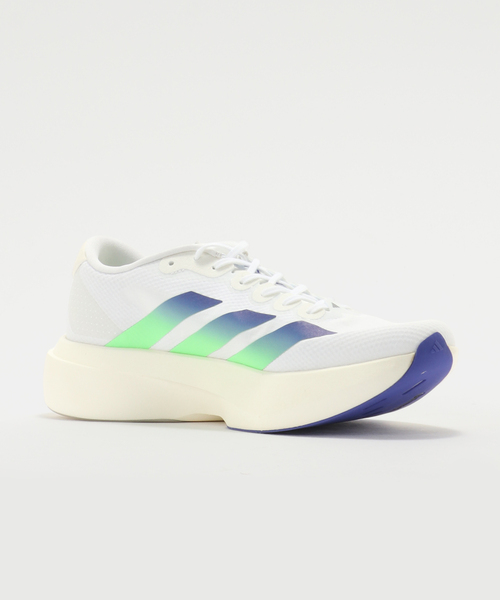 adidas(アディダス)の「adidas ADIZERO EVO SL WOVEN M KJ2522(スニーカー・メンズ・ホワイト・28cm/27.5cm/27cm/26.5cm/26cm/25.5cm)」の5枚目の写真