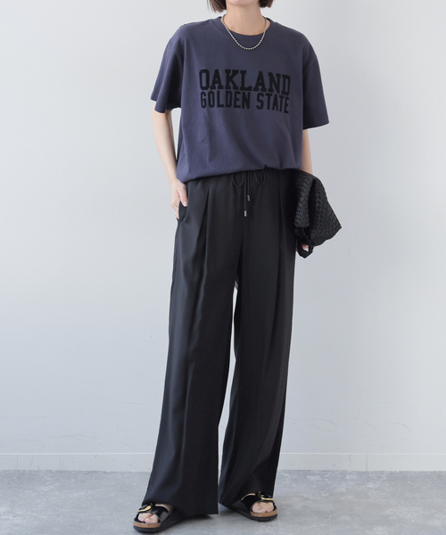JOURNAL STANDARD relume(ジャーナルスタンダード レリューム)の「《追加》フィブリルインタックイージーパンツ(その他パンツ・レディース・ブラウン/ブラック/ベージュ・36/38)」の18枚目の写真